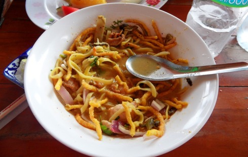 color photo of Thai soup