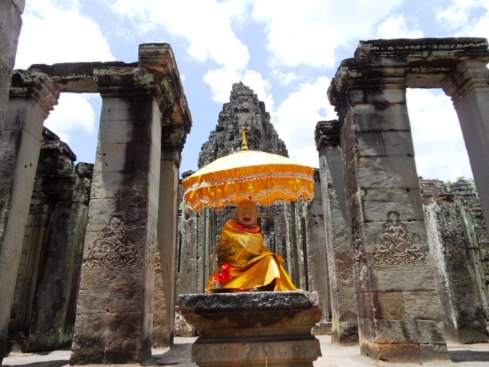 Entrance of the Ancient Temples of Bayon
